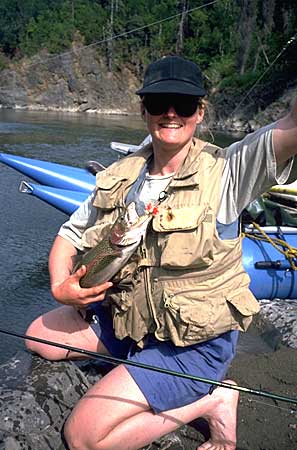 Cathy - Rafting